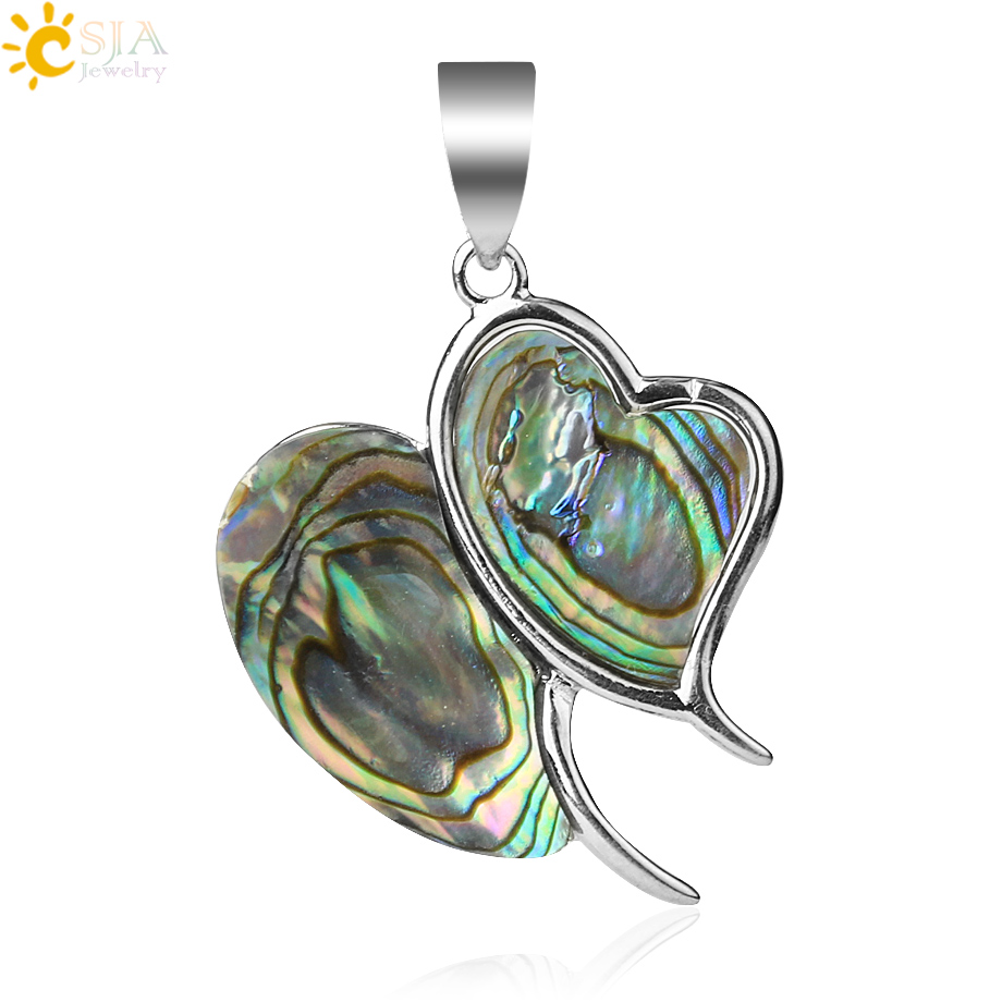Jewelry Making New Zealand - Натуральные новозеландские Подвески CSJA в форме