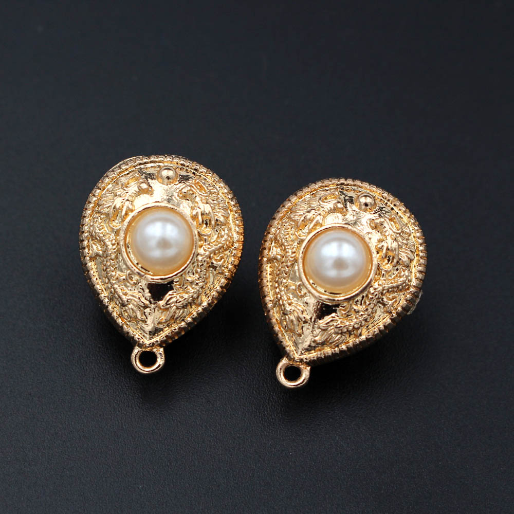 Jewelry Making Dubai - 10 пар серег-клипс, основа для капель