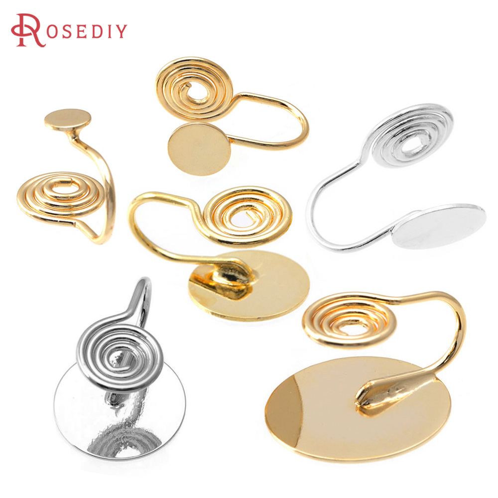 Jewelry Making Kits - 4ММ~14ММ, латунь цвета 18-каратного золота с