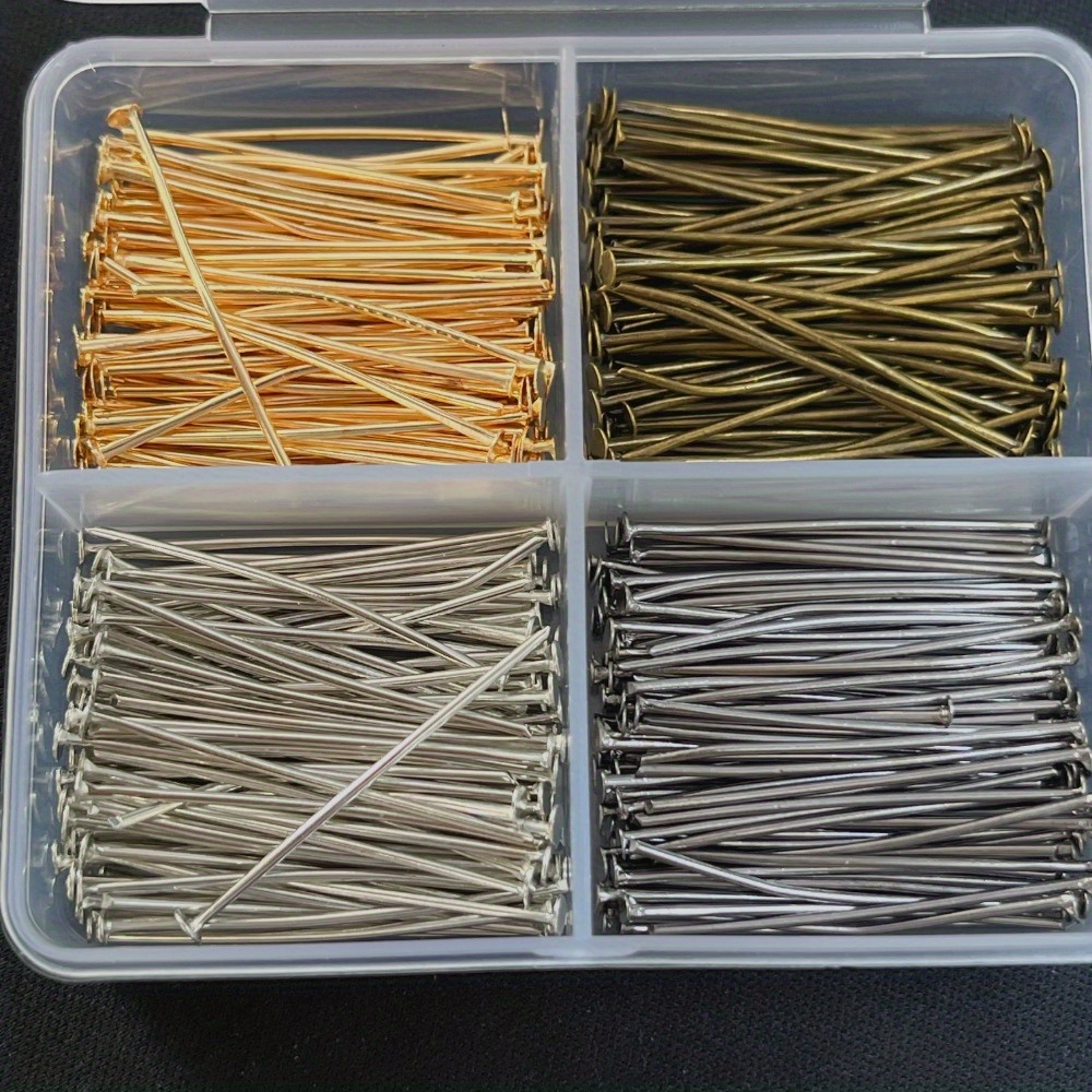 Jewelry Making Tools And Supplies - 400 шт. смешанных штифтов с железными