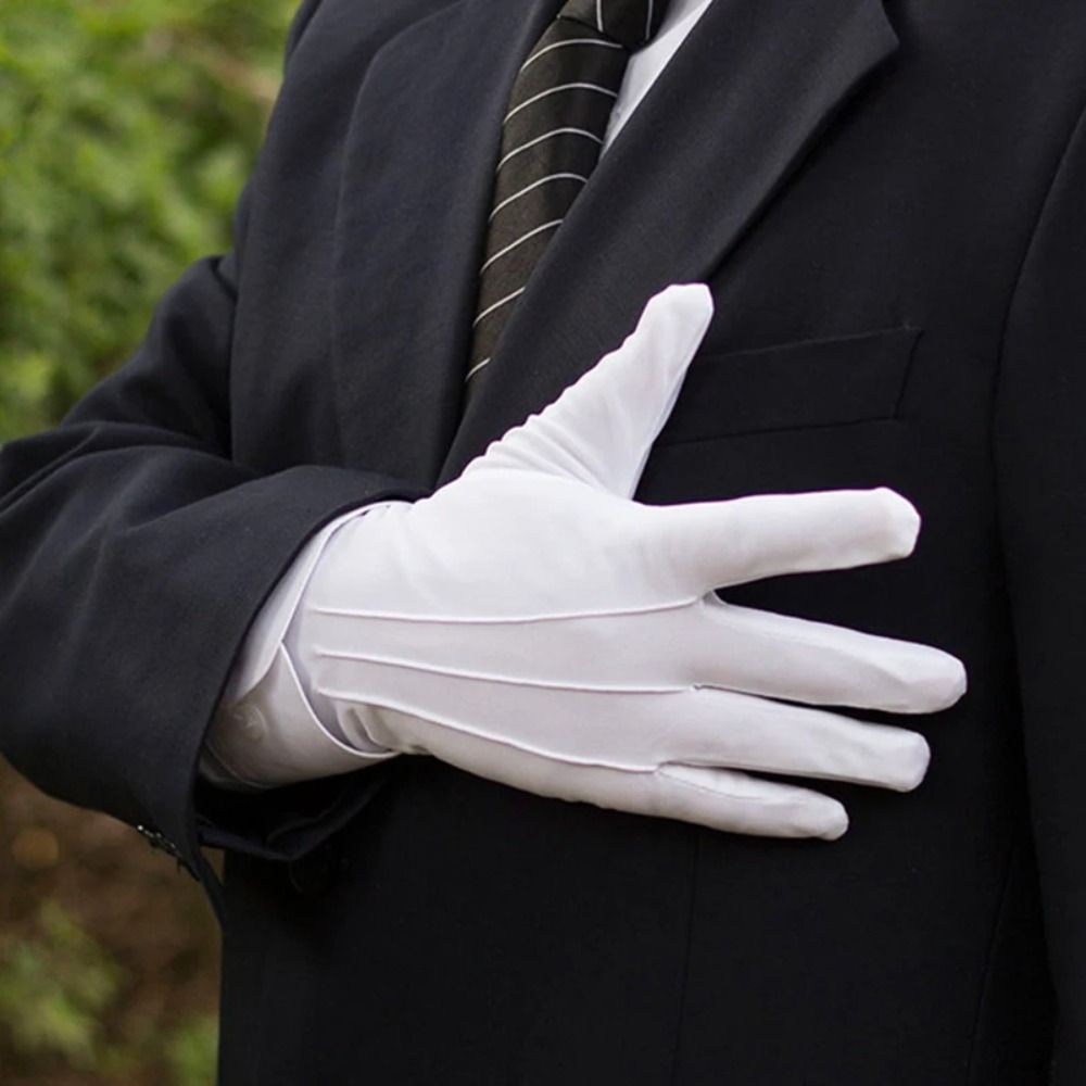 Jewelry Making Gloves - Мягкие белые хлопковые перчатки, тонкие увлажняющие