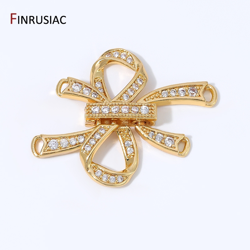 Jewelry Making Gold - застежки для бижутери,Позолоченные 18-каратным золотом латунные