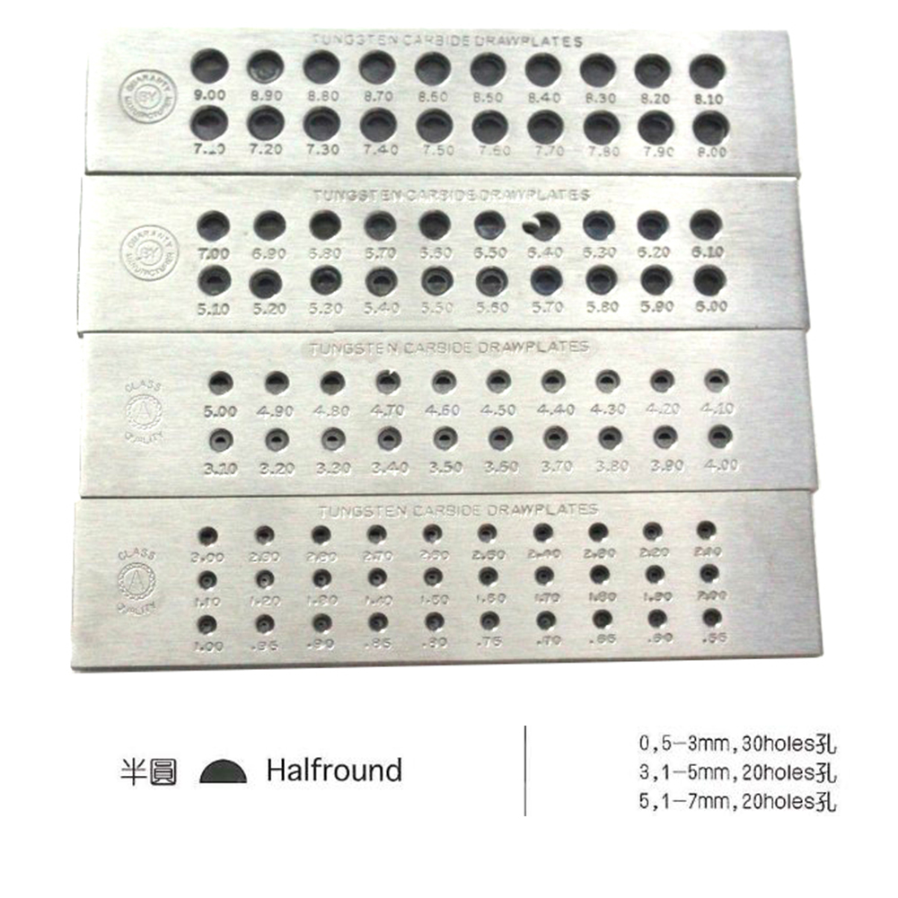 Jewelry Making Drawing - Полукруглые булавки из карбида вольфрама, булавки