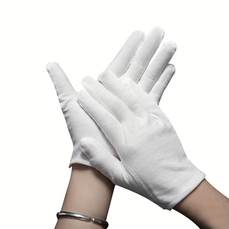 Jewelry Making Gloves - 1 пара белых перчаток - универсальный