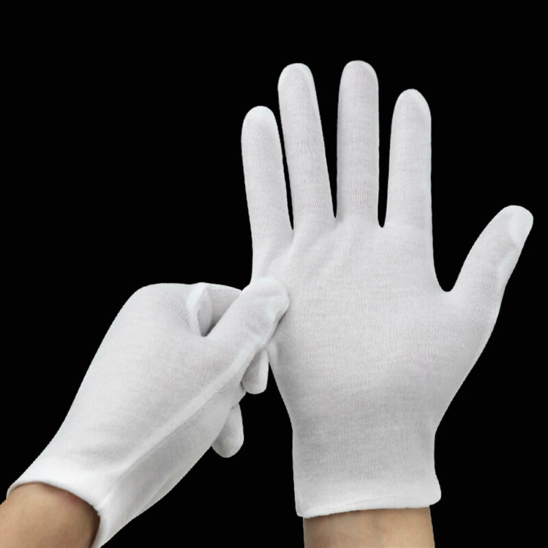 Jewelry Making Gloves - 24 шт., белые перчатки, 12 пар,