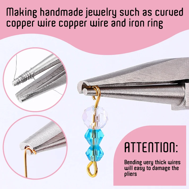 Jewelry Making Loop Pliers - 1 шт. розовые круглогубцы для гибки