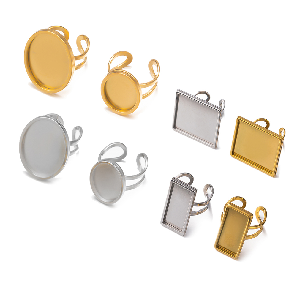 4 шт., золотое пустое регулиру – обзор и цена Jewelry Making Ring Tool