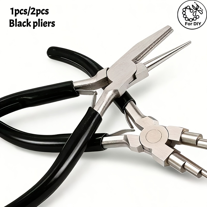 1 шт./2 шт. черных плоскогубце – обзор и цена Jewelry Making Loop Pliers