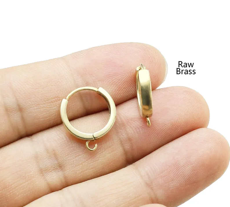10 шт. латунные ушные обручи,  – обзор и цена Jewelry Making Articles