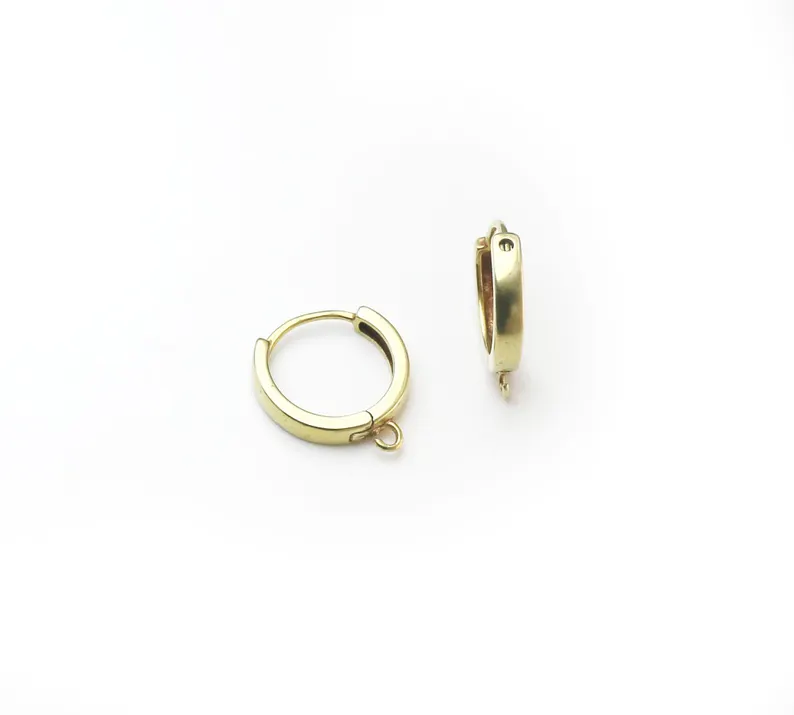 10 шт. латунные ушные обручи,  – обзор и цена Jewelry Making Articles