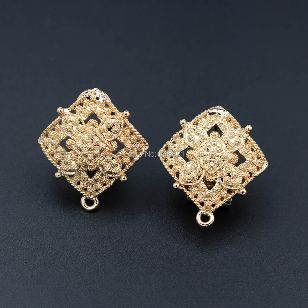 10 пар, серьги-гвоздики с петл – обзор и цена Jewelry Making Dubai