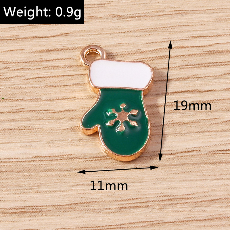 10 шт. 11x19 мм эмалевые Рожде – обзор и цена Jewelry Making Gloves