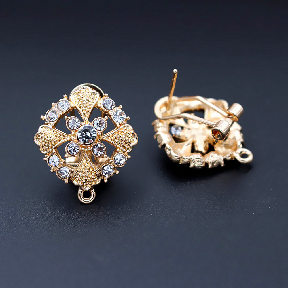 Африканские серьги-гвоздики с  – обзор и цена Jewelry Making Dubai