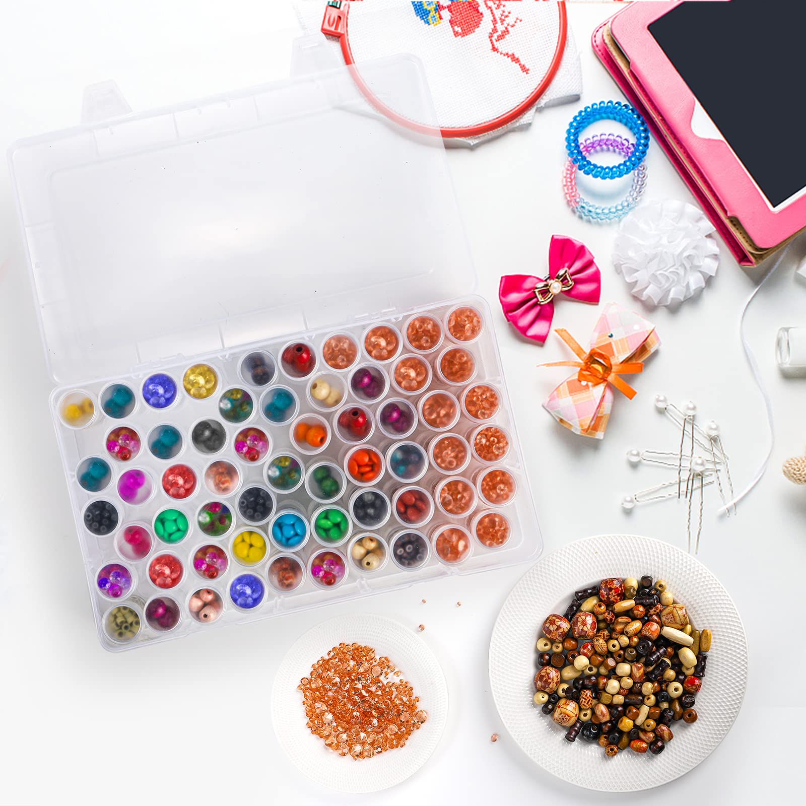 1 шт. пластиковый органайзер н – обзор и цена Jewelry Making Workshops