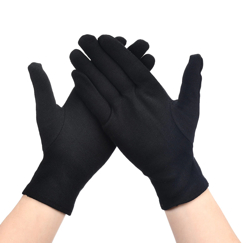 Черные хлопковые перчатки, мою – обзор и цена Jewelry Making Gloves