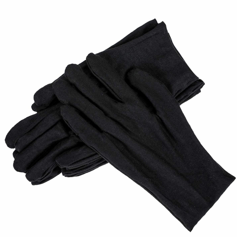 Черные хлопковые перчатки, мою – обзор и цена Jewelry Making Gloves