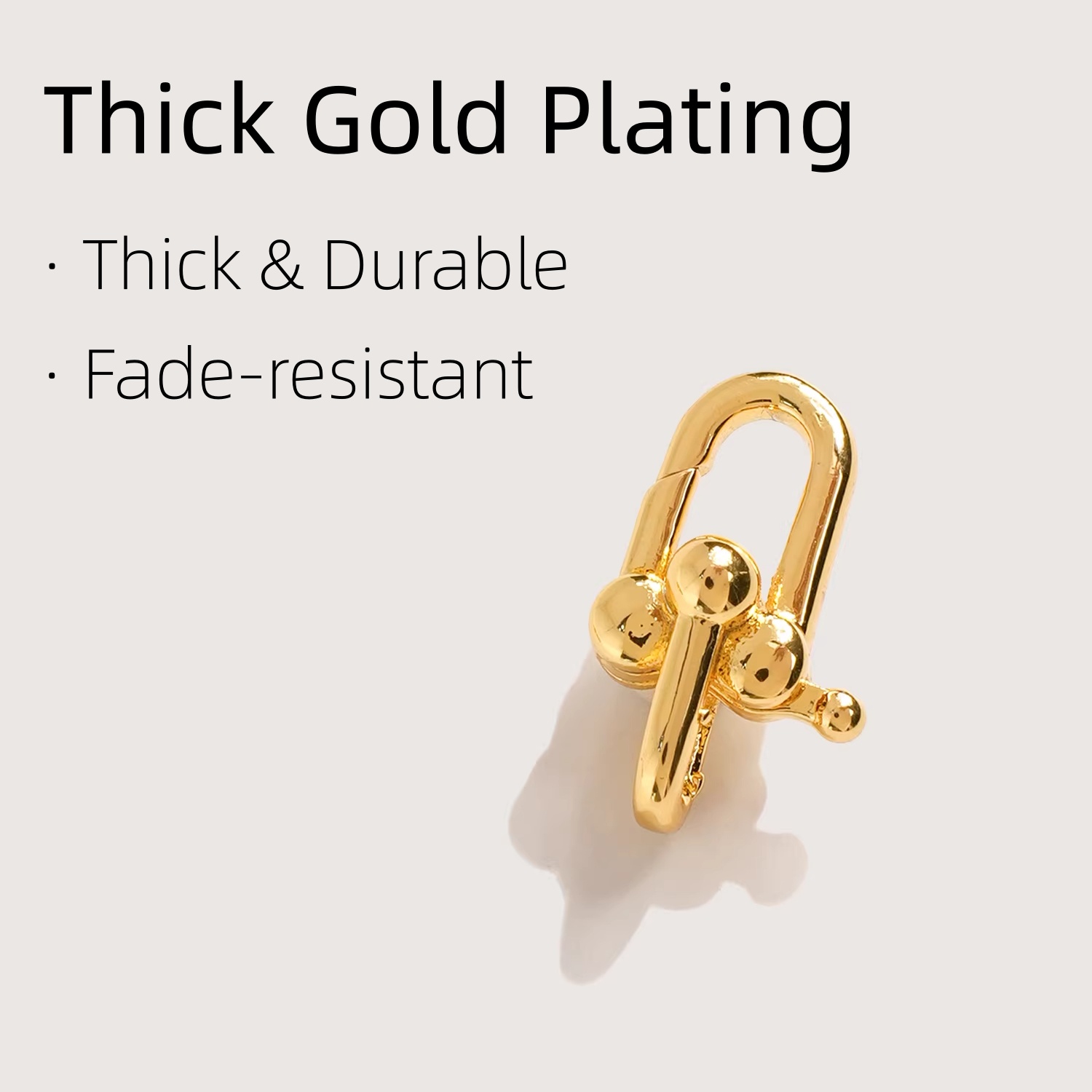 Застежка с позолотой 18K, для  – обзор и цена Jewelry Making Tools And Supplies
