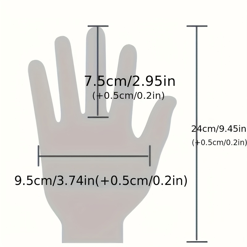 1 пара белых перчаток - универ – обзор и цена Jewelry Making Gloves